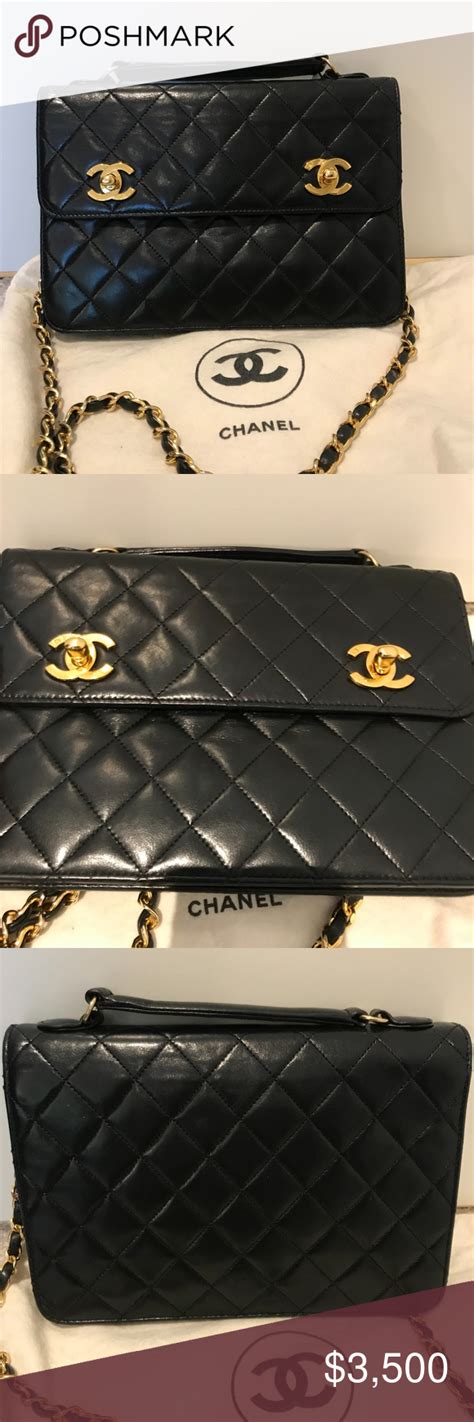 chanel double turnlock bag|vintage Chanel handbags.